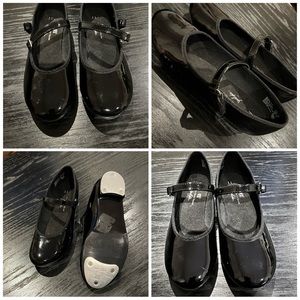 American ballet theatre little girl tap shoes size 13 1/2